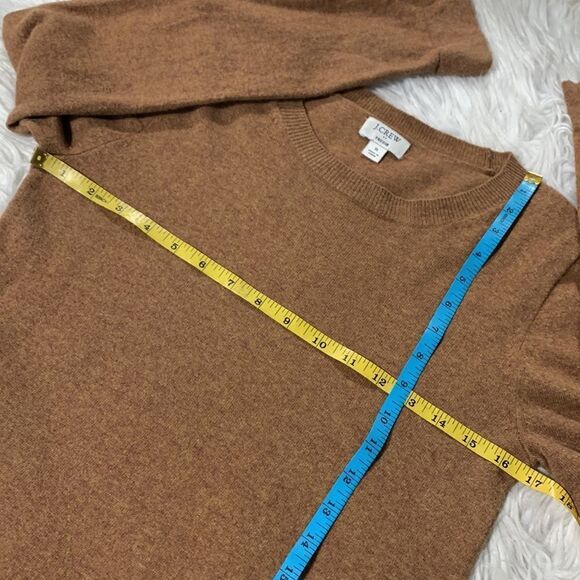 J. CREW factory Teddie wool blend scoop neck sweater women’s sz Small - Picture 5 of 9